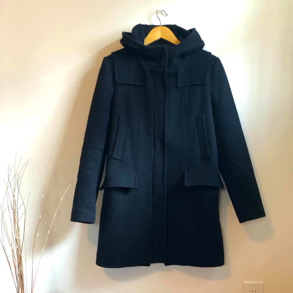 Vince Camuto Dark Navy Wool Coat